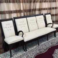 مبل ۹نفره ومیزناهارخوری۸نفره کلاسیک|مبلمان خانگی و میز عسلی|یزد, |دیوار