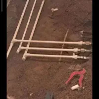 لوله کشی و جوشکار و کار با پیکور بزرگ