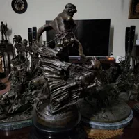 انواع مجسمه برنزی برنز اصل اورجینال|مجسمه، تندیس، ماکت|تهران, اکباتان|دیوار