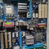 دو عدد باندل خانگی گیگابایت p41 مادربرد cpu رم