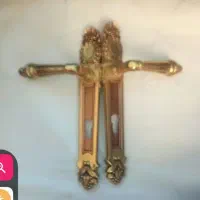 دستگیره درب برنزی کلاسیک