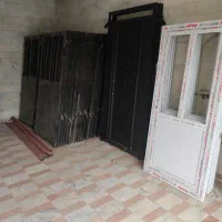 درب و پنجره دو جداره پی وی سی ،درب نفر رو ،اطاقی|مصالح و تجهیزات ساختمان|رشت, پیرکلاچای|دیوار