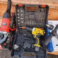 3قلم دلر شارژی ko آمریکایی فرز متوسط دلر چکشی درل|ماشینآلات صنعتی|مشهد, طلاب|دیوار