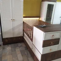 تولیدسرویس خواب نوزادنوجوان تخت کمدسیسمونی|تخت و صندلی بچه|همدان, |دیوار
