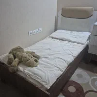تختخواب کودک بارداری تشک در حد نو