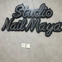 تابلو مرکز ناخن و تمامی ابزارو مواد کاشت ناخن|آرایشگاه و سالن‌های زیبایی|خرم‌آباد, |دیوار