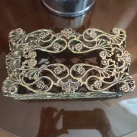 جا دستمال کاغذی برنز قدیمی واصل