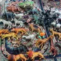 لگو اسباب بازی و حیوانات و ماشین فلزی|اسباببازی|برخوار, |دیوار