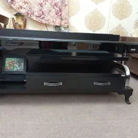 میزتلویزیون شیشه ای سین تاژ. درحدنو|میز تلویزیون|اردبیل, |دیوار