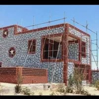 اجرای طرح سنگ طرح چوب باربیکیو رنگ آمیزی