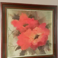 تابلو نقاشی رنگ روغن وساده