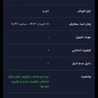 فروش حواله سمند سورن دوگانه
