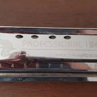 ساز دهنی هارمونیکا کروماتیک ۱۲ سوراخ|سازهای بادی|اصفهان, بهارستان|دیوار