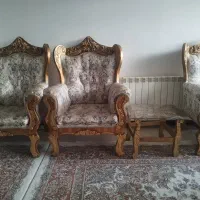 فروش یک دست مبل نه نفره|مبلمان خانگی و میز عسلی|سنندج, |دیوار