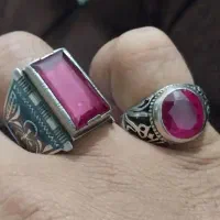 انگشتر نقره یاقوت شمش آلمان|جواهرات|بندرعباس, |دیوار