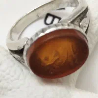 انگشتر نقره خطی یا رقیه