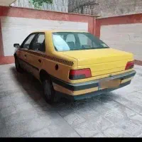 پژو ۴۰۵ تاکسی مدل ۱۳۹۰ تاکسی کرج بدون رنگ