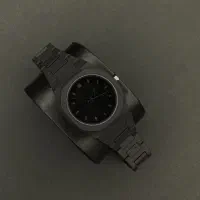ساعت مچی فول بلک مشکی و ابی