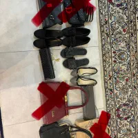 چند عدد کیف و کفش و صندل
