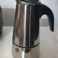 قهوه ساز اسپرسو ساز ( موکاپات استیل 4 کاپ)