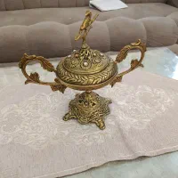 میوه خوری وشکلات خوری برنج|صنایع دستی و سایر لوازم تزئینی|نوبران, |دیوار