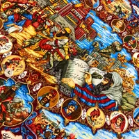 تابلو فرش دستبافت ۹ متری شاهکار سلاطین ( شاهنامه )