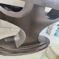 میز ناهار خوری هشت نفره با چوب کاملا سالم