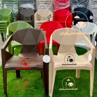 صندلی پلاستیکی باغی مدل سه بعدی
