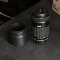 لنز کنون 55-250 stm با لرزشگیر