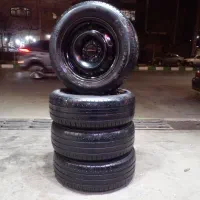 چهار‌حلقه‌رینگ‌لاستیک‌۱۵و(لاستیک‌‌زیر‌صفری۱۴)