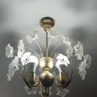 لوستر ۵ شاخه زیبا|لوستر و چراغ آویز|شیراز, نصر|دیوار