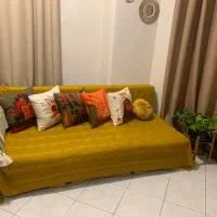 مبل L برند چشمه نور مناسب منزل و قهوه خانه.