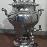 سماور گازی عالی‌نسب مدل گنجینه۶ لیتری، همراه جعبه|سماور، چای‌ساز، قهوه‌ساز|هشتگرد, هشتگرد قدیم|دیوار