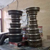 سرویس قابلمه14پارچه 10پارچه7پارچه ماربل با ضمانت