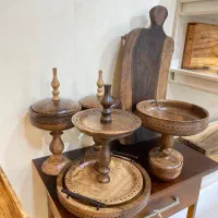 ظروف چوبی|ظروف سرو و پذیرایی|گرگان, |دیوار