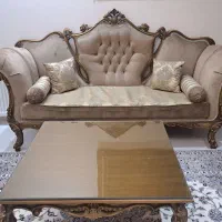 مبلمان استیل ۹ نفره|مبلمان خانگی و میز عسلی|تهران, امیریه|دیوار