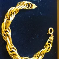 دستبند طلا شانل زیبا