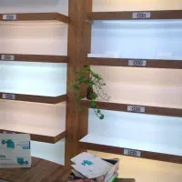 شلف دیواری|کتابخانه، شلف، قفسه‌های دیواری|نجف‌آباد, قلعه سفید|دیوار