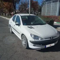 پژو 206 sd سفید ...