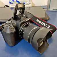 دوربین کانن 250d معاوضه با گوشی یا پلی استیشن ۵