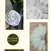 آموزش گل پارچه ای فشن و کریشه و نقاشی پارچه و کچه|خدمات آموزشی|مشهد, دانشجو|دیوار