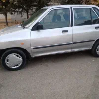 پراید دوگانه سوز کارخانه مدل ۸۶ نقره ای