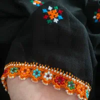 بافت کریشی صدفی، چوتلوک و چادری|لباس|سیب و سوران, |دیوار