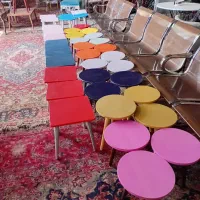 گل میز رنگی و جلو مبلی و زیر گلدانی همه رنگی|مبلمان خانگی و میز عسلی|شیراز, وزیرآباد|دیوار