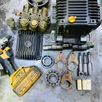 تعمیر ترک و پوسیدگی انواع کارواش صنعتی خانگی سمپاش