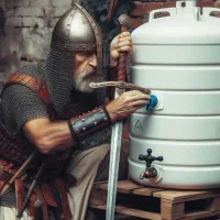 ۱۰سال گارانتی معدن تانکر حیدرلکی مخزن آب آبی تمیز