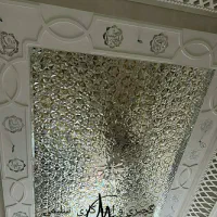 طراحی و اجرای آینه کاری گچبری مدرن و برجسته