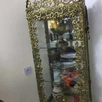 مینی بوفه برنجی ویترین|بوفه، ویترین، کنسول|تهران, تاکسیرانی|دیوار