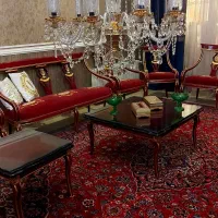 یک جفت لوستر قدیمی و آنتیک لاله دار|لوستر و چراغ آویز|تهران, جوادیه|دیوار