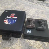 پی اس فور ۴با دوتا دسته و کیف